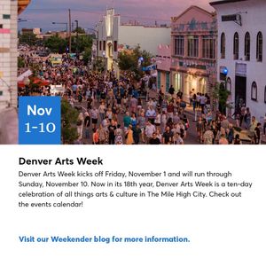 Image post by @visitdenver on Instagram