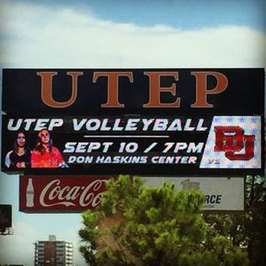 Image post by @utepvb on Instagram