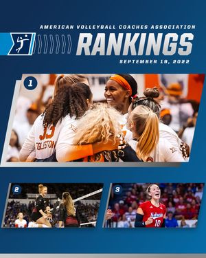 Image post by @ncaavolleyball on Twitter