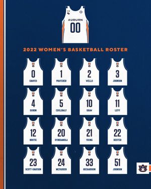 Image post by @auburnwbb on Twitter