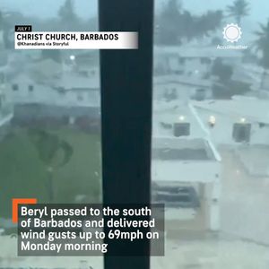 Image post by @AccuWeather on Facebook