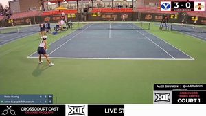 Video post by @byuwtennis on Twitter