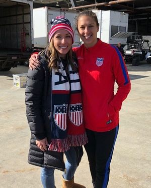 Image post by @carlilloyd on Instagram