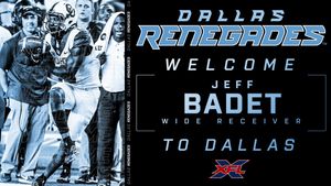 Image post by @XFLRenegades on Twitter