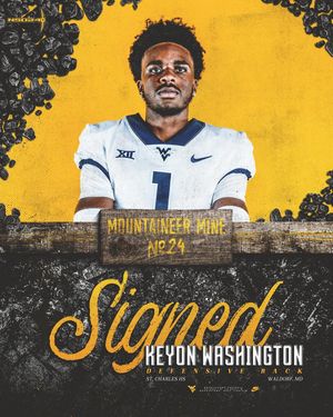 Image post by @wvufootball on Instagram