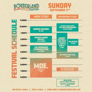 Image post by @borderlandfestival on Instagram