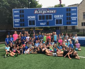 Image post by @depaulwsoc on Instagram