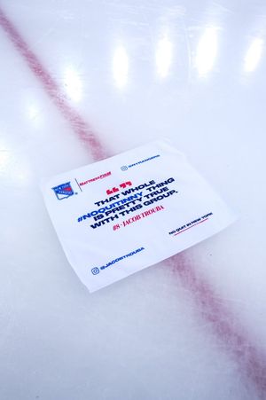 Image post by @NYRangers on Twitter