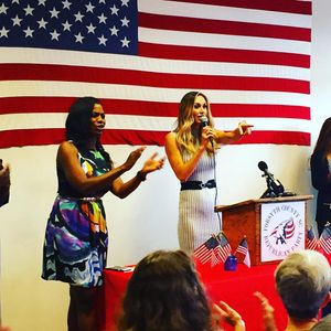 Image post by @laraleatrump on Instagram