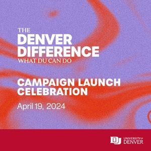 Image post by @uofdenver on Instagram