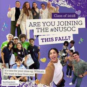 Image post by @nuschoolofcommunication on Instagram