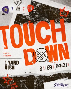 Image post by @Browns on Twitter