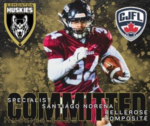 Image post by @edmontonhuskies on Instagram