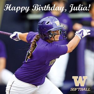 Image post by @uwsoftball on Instagram