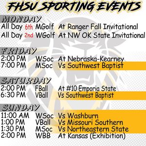 Image post by @fhsuathletics on Instagram