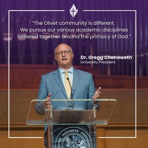 Image post by @olivetnazarene on Instagram