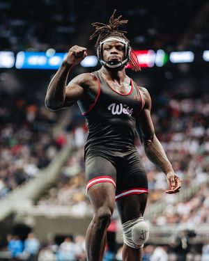 Image post by @gwuwrestling on Instagram