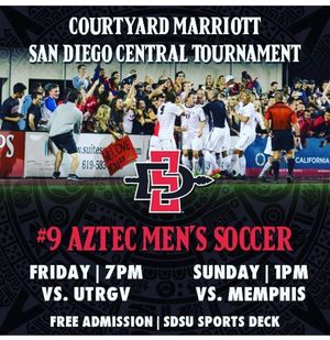 Image post by @aztecmenssoccer on Instagram