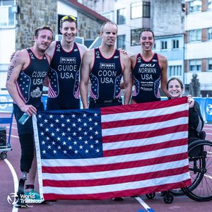Image post by @usatriathlon on Instagram