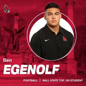 Image post by @ballstatefb on Instagram