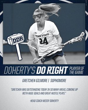 Image post by @pennstatewlax on Instagram