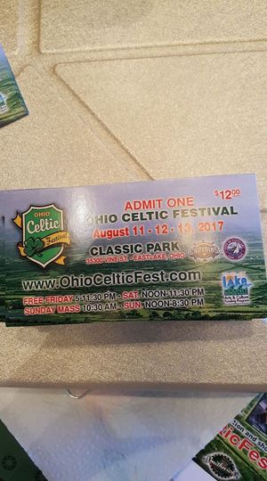 Image post by @ohiocelticfest on Facebook