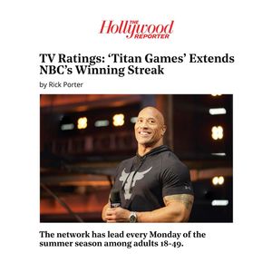 Image post by @therock on Instagram