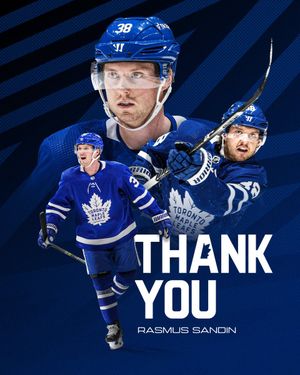 Image post by @MapleLeafs on Twitter