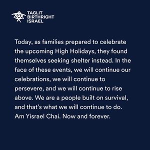 Image post by @birthrightisrael on Instagram