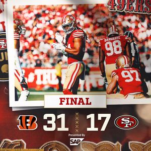 Image post by @49ers on Instagram