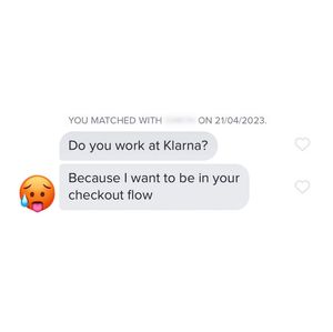 Image post by @klarna on Instagram