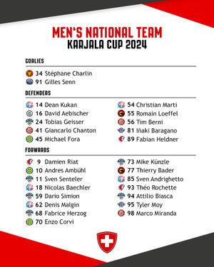 Image post by @swissicehockeyfederation on Instagram