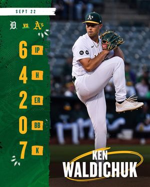 Image post by @athletics on Instagram
