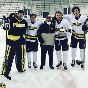 Image post by @umichhockey on Instagram