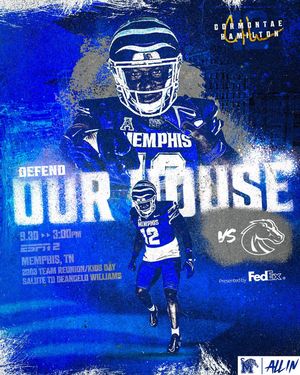 Image post by @memphisfootball on Instagram