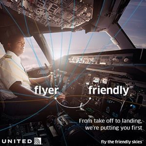 Image post by @united on Instagram