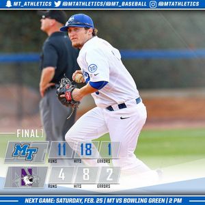 Image post by @mt_baseball on Instagram