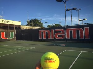 Image post by @canesmenstennis on Instagram
