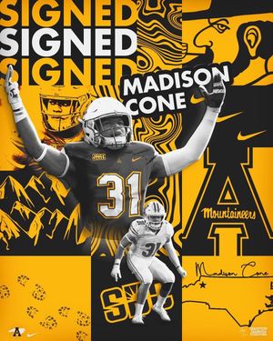 Image post by @appstate_fb on Instagram