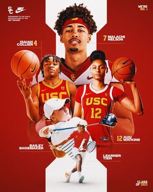 Image post by @usc_athletics on Instagram