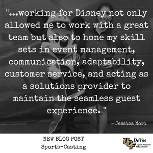 Image post by @UCFDeVosSBM on Twitter