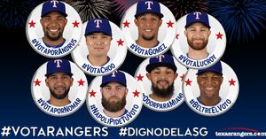 Image post by @rangersdetexas on Facebook