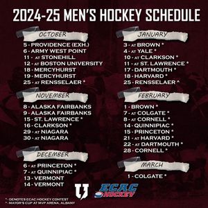 Image post by @unionmhockey on Instagram