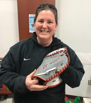 Image post by @hokiessoftball on Instagram