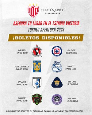 Image post by @ClubNecaxa on Twitter