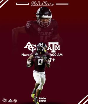 Image post by @aggiessideline on Instagram