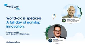 Image post by @salesforce on Twitter