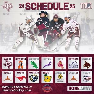 Image post by @tamuicehockey on Instagram