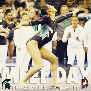 Image post by @msu_gymnastics on Instagram