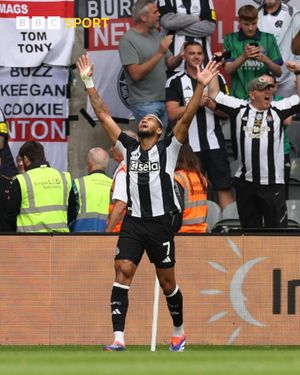 Image post by @BBCSport on Twitter